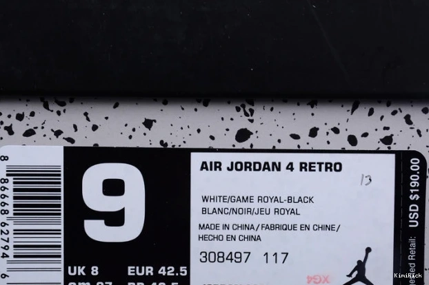 308497- GoodFit "motorsport" air retro 1835 jordan 4 0616